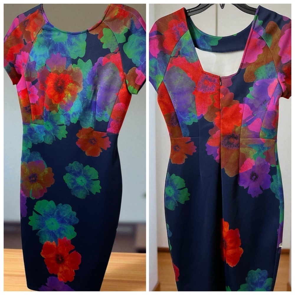 Felicity & Coco Multicolor Floral Mini Dress